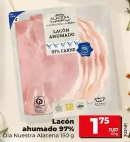 Dia Dia nuestra alacena - lacón ahumado 97% oferta