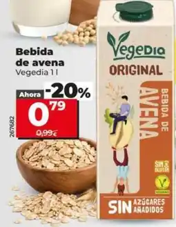 Dia Vegedia - bebida de avena oferta