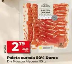 Dia Dia nuestra alacena - paleta curada 50% duroc oferta