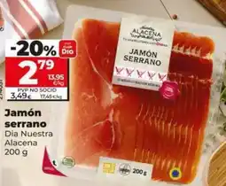 Dia Dia nuestra alacena - jamón serrano oferta