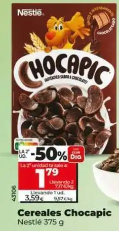 Dia Nestlé - cereales chocapic oferta