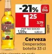 Dia Desperados - cerveza oferta