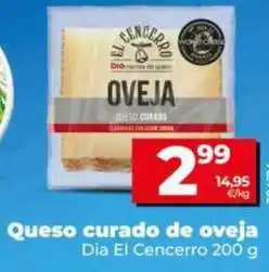 Dia Dia el cencerro - queso curado de oveja oferta