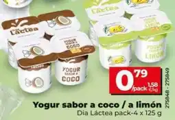 Dia Yogur sabor a coco / a limon oferta