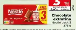 Dia Nestlé - chocolate extrafino oferta