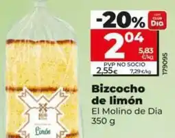 Dia El molino de dia - bizcocho de limon oferta