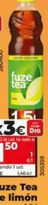 Dia Fuze tea - de limon oferta