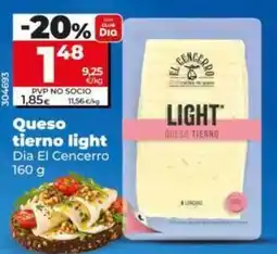 Dia Dia el cencerro - queso tierno light oferta