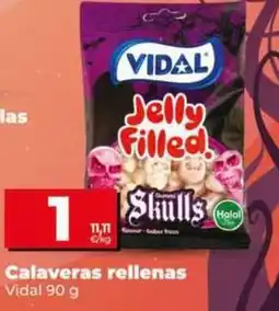 Dia Vidal - calaveras rellenas oferta