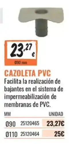 Obramat Cazoleta pvc oferta