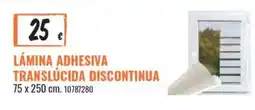 Obramat lámina adhesiva translúcida discontinua oferta