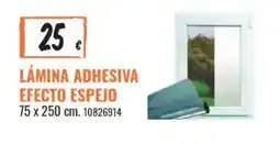 Obramat lámina adhesiva efecto espejo oferta