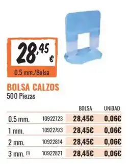 Obramat Bolsa calzos oferta