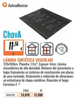 Obramat ChovA lámina sintética viscolam oferta