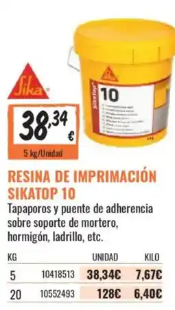 Obramat Sika Resina de imprimación Sikatop 10 oferta