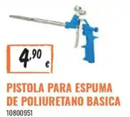 Obramat Pistola para espuma de poliuretano basica oferta
