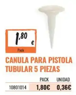 Obramat canula para pistola tubular oferta