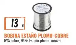 Obramat Bobina estaño plomo-cobre oferta