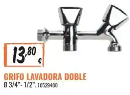 Obramat Grifo lavadora doble oferta
