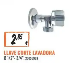 Obramat Llave corte lavadora oferta
