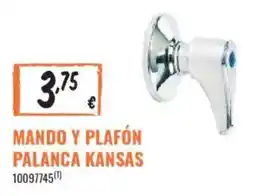 Obramat Mando y plafón palanca kansas oferta