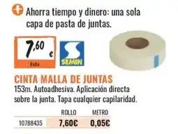 Obramat Semin cinta malla de juntas oferta