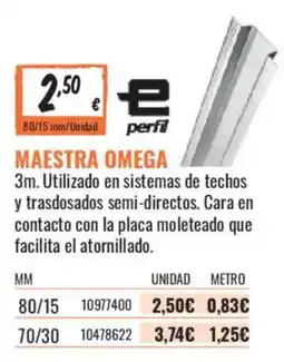 Obramat Maestra Omega oferta