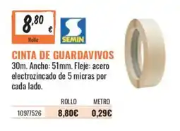 Obramat Semin cinta de guardavivos oferta