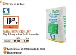 Obramat Semin pasta juntas ce78 lent oferta
