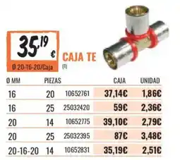 Obramat caja te oferta