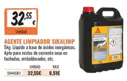 Obramat Sikalimp agente limpiador oferta