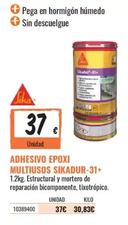 Obramat Sika Adhesivo Epoxi Multiusos Sikadur-31+ oferta
