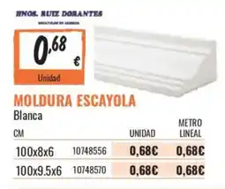 Obramat Hnos. Ruiz Dorantes moldura escayola oferta