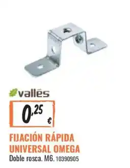 Obramat valles fijación rápida universal omega oferta