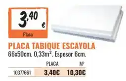Obramat Placa tabique escayola oferta