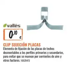 Obramat valles clip sujecion placas oferta