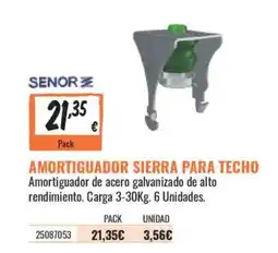 Obramat Senor amortiguador sierra para techo oferta