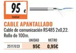 Obramat Cable apantallado oferta