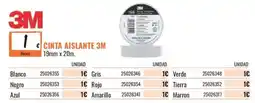 Obramat 3M cinta aislante oferta