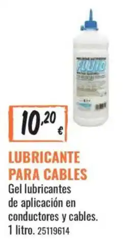 Obramat Fluig lubricante para cables oferta