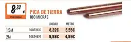 Obramat Pica de tierra 100 micras oferta
