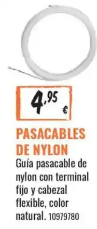 Obramat Pasacables de nylon oferta