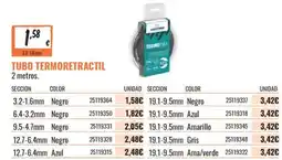 Obramat Tubo termoretractil oferta