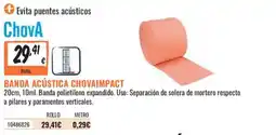 Obramat Chova banda acústica chovaimpact oferta