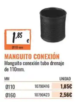 Obramat Manguito conexión oferta
