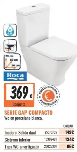 Obramat Roca serie gap compacto oferta