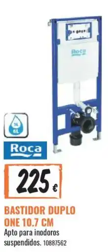 Obramat Roca bastidor duplo one 10.7 cm oferta