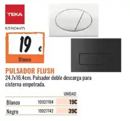 Obramat Teka pulsador flush oferta