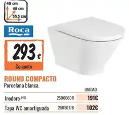 Obramat Roca round compacto oferta