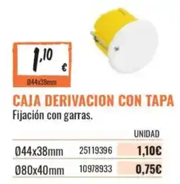 Obramat Caja derivacion con tapa oferta
